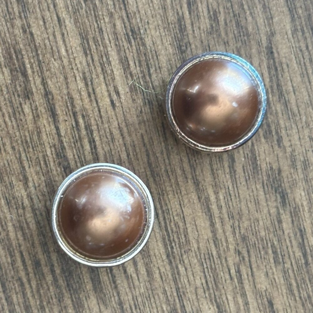 Kameleon Jewel Pop - Domed brown Pearl